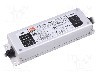 Alimentator pentru LED, 24V DC, 4A, 0,1kW, MEAN WELL - ELG-100-24DA