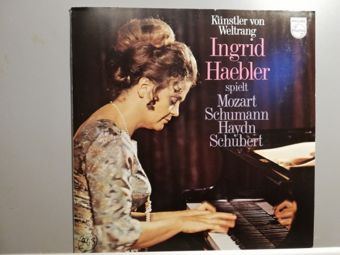 Ingrid Haebler:PMozart /Schubert (1975/Philips/RFG) - Vinil/Vinyl/ca Nou (M-)
