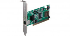 Placa de retea d-link pci 32bit gigabit low profile bracket inclus foto