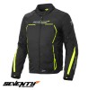 Geaca (jacheta) barbati pentru scuter - motocicleta Racing Seventy vara/iarna model SD-JR65 culoare: negru/galben fluor Negru/galben fluor XXL