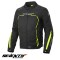 Geaca (jacheta) barbati pentru scuter - motocicleta Racing Seventy vara/iarna model SD-JR65 culoare: negru/galben fluor Negru/galben fluor XXL