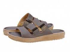 Sandale piele dama Relaxshoe Kate cafe 43016CAFE foto