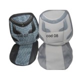 Huse Auto Universale (Negru, Gri, Bej, Rosu, Albastru) Poliester/Textil/Piele Eco - Set Huse Scaune Auto