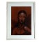 G20. Tablou tip grafica moderna, Miss Cofee, hartie A4, inramat