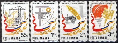 Romania MNH 1981 - Cantarea Romaniei - LP 1037 foto
