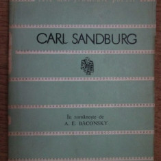 Carl Sandburg - Versuri ( CELE MAI FRUMOASE POEZII )