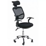 SCAUNE ERGONOMICE BIROU OFF 704 NEGRU