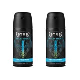 Set 2x Deodorant spray STR8 Wild Beat, Barbati, 150 ml