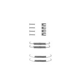 Set accesorii reparatie saboti frana Delphi LY1037, parte montare : Punte Spate