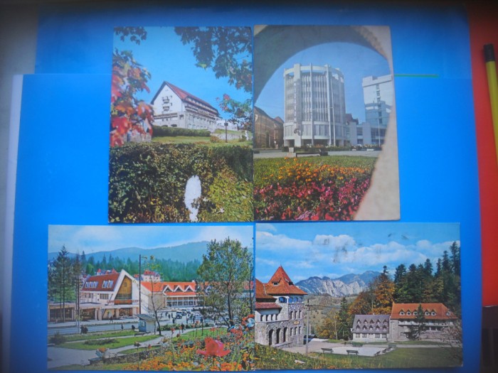 HOPCT LOT 3516 - IP -4 CARTI POSTALE- PREDEAL-JUD BRASOV-CIRCULATE
