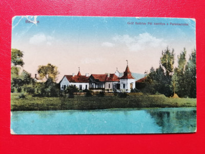 Beclean Castelul Grofului Pal / doua carti postale foto