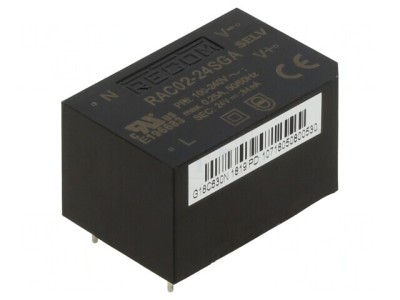 Convertor AC/DC 2W 24V 83mA foto