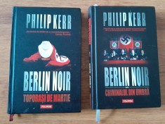 Philip Kerr Berlin noir toporasi de martie+criminalul din umbra vol 1+2 foto