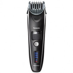 Trimmer Panasonic ER-SB40-K803, lavabil, motor liniar de mare viteza, 1-10mm, 19 de trepte, Li-ion, Negru