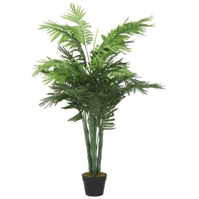 Palmier artificial 28 frunze 120 cm verde GartenMobel Dekor foto