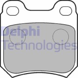 Delphi set placute frana, frana disc