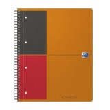 Agenda A4+ 80 file spira dictando Active Oxford portocaliu