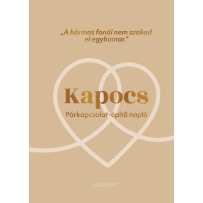 Kapocs - P&aacute;rkapcsolat-&eacute;p&iacute;tő napl&oacute;