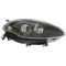 Far Fiat Bravo (198), 02.2007-2014, montare fata, dreapta, H1+H1+PY24W+W5W; electric; reflector negru; cu motor; halogen, DEPO