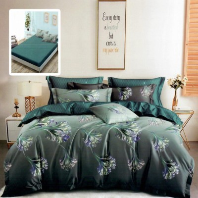 Lenjerie finet 6 piese cu husa - 160x200 si 180x200 (hf6p254) foto