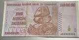 BNKSTR1 (Serie rara 999)Zimbabwe - 5 Billion Dollars (Bancnotă, Chiremba Balancing Rocks), Ediția 2008