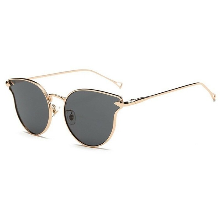 Ochelari Soare Dama - CAT EYE DESIGN - Rama Metal , Protectie UV 100% -Model 1