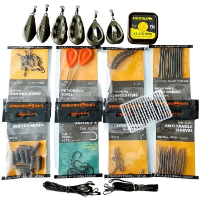 Cutie cu Accesorii Crap Orange Carp Helicopter Universal 91 Accesorii foto