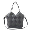 Geanta Dama Piele Naturala Gri, Casual Umăr, 32x15x29cm, Fabricată Italia, Curea Ajustabilă