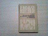 METODAE DE ANALIZA SI CONTROL TEHNOLOGIC AL VINURILOR - C. Tardea - 1971, 310p., Alta editura