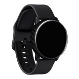 Cumpara ieftin Folie Skin Pentru Samsung Galaxy Watch Active 2 44 mm (2 Buc) - ApcGsm Wraps Carbon Black, Oem