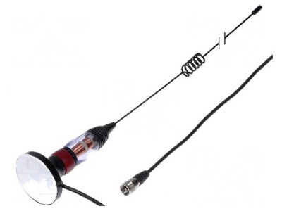 Antenă CB Sunker CB1 0,77m cu Magnet și Cablu 3m UHF foto