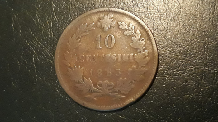 Italia - 10 centesime 1863