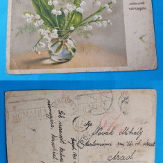 Carte Postala circulata veche anul 1943 - CENZURAT