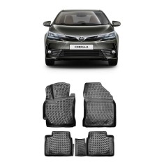 Set Covorase Auto Cauciuc Toyota Corolla Xi E170, E180 (2013-2018)