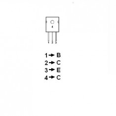 TRANZISTOR NPN DE PUTERE 400V, 12A, 100W,4MHZ foto