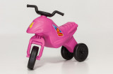 Motocicleta copii cu trei roti fara pedale mediu culoarea magenta, Dohany