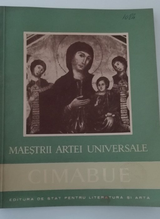 myh 310s - Maestrii artei universale - Alexandru Barcacila - Cimabue - ed 1958