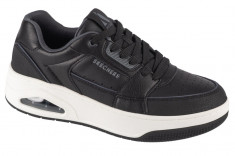 Pantofi pentru adidași Skechers Uno Court - Low-Post 183140-BLK negru foto