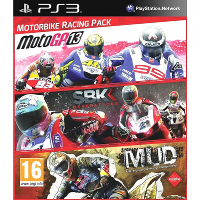 Joc PS3 Motorbike Racing Pack ( Moto GP 13 + SBK generations + MUD ) - EAN: 8059617102685 foto