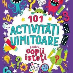 101 activități uimitoare pentru copii isteți - Paperback brosat - Gareth Moore - Litera mică