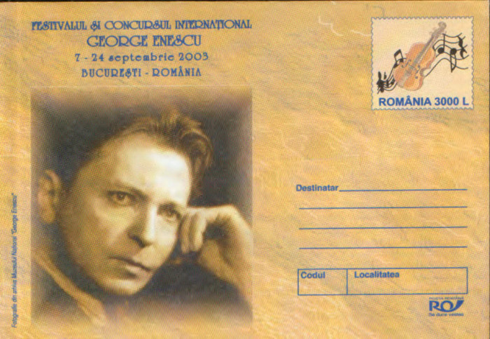 Intreg pos plic nec 2003 - Festivalu si Concursul International G.Enescu