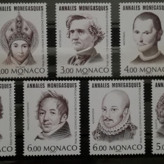 BC326, Monaco 1996, lot 7 timbre personalitati