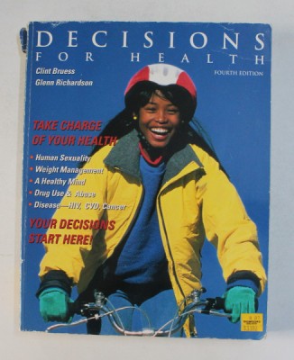 DECISIONS FOR HEALTH by CLINT BRUESS and GLENN RICHARDSON , 1995 foto