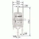 Filtru combustibil AUDI A6 (4F2, C6) (2004 - 2011) BOSCH F 026 403 003
