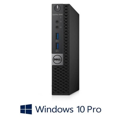 Mini PC Dell OptiPlex 3040, Quad Core i5-6500T, 8GB DDR3, 240GB SSD, Win 10 Pro foto