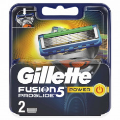 Set 2 rezerve pentru aparat de ras Gillette Fusion Proglide Power, 5 lame foto