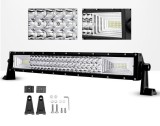 Cumpara ieftin LED Bar 55 Cm 7D 324W 12V-24V TRI-row Spot Flood Combo Beam