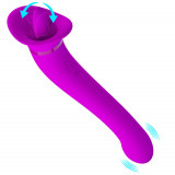 Vibrator Licking Faust Purple