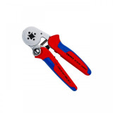 Cleste pentru sertizat mansoane (FERULE) izolate/neizolate 0.08 - 10 / 16 mm2, 180 mm, Knipex