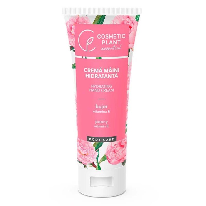 Crema de Maini Hidratanta cu Extract de Bujor si Vitamina E 100 mililitri Cosmetic Plant